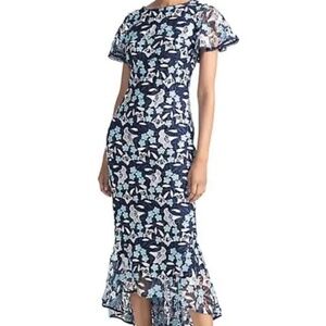 Shoshanna Genoveva Floral Medallion Dress